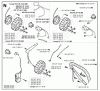 Jonsered 2163 - Chainsaw (2000-04) Listas de piezas de repuesto y dibujos IGNITION SYSTEM