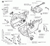 Jonsered 2165 - Chainsaw (2002-01) Listas de piezas de repuesto y dibujos CRANKCASE