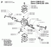 Jonsered 2165 EPA - Chainsaw (2000-04) Ersatzteile CARBURETOR DETAILS
