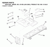 Jonsered LR13B (J813C36C, 954130023) - Lawn & Garden Tractor (2000-03) Listas de piezas de repuesto y dibujos CHASSIS ENCLOSURES