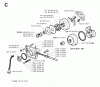 Jonsered 625 - Chainsaw (1993-06) Spareparts CLUTCH OIL PUMP