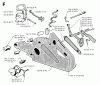 Jonsered 625 - Chainsaw (1994-05) Listas de piezas de repuesto y dibujos FUEL TANK