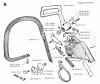 Jonsered 630 SUPER II - Chainsaw (1993-06) Ersatzteile CHAIN BRAKE