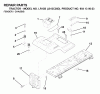 Jonsered LR13B (J813C36D, 954130023) - Lawn & Garden Tractor (2000-04) Listas de piezas de repuesto y dibujos CHASSIS ENCLOSURES