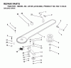 Jonsered LR13B (J813C36D, 954130023) - Lawn & Garden Tractor (2000-04) Listas de piezas de repuesto y dibujos DRIVE