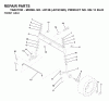 Jonsered LR13B (J813C36D, 954130023) - Lawn & Garden Tractor (2000-04) Listas de piezas de repuesto y dibujos FRONT AXEL
