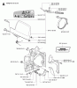 Jonsered CS2135 T - Chainsaw (2007-01) Listas de piezas de repuesto y dibujos CHAIN BRAKE CLUTCH COVER