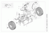 Jonsered LR2107C (953876582) - Lawn & Garden Tractor (2006-05) Pièces détachées TRANSMISSION #1