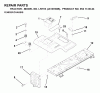 Jonsered LRH13 (J813H36B, 954130024) - Lawn & Garden Tractor (1998-12) Listas de piezas de repuesto y dibujos CHASSIS ENCLOSURES