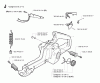 Jonsered CS2152 - Chainsaw (2002-09) Listas de piezas de repuesto y dibujos FUEL TANK