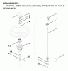 Jonsered LRH13 (J813H36B, 954130024) - Lawn & Garden Tractor (1998-12) Listas de piezas de repuesto y dibujos STEERING