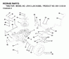 Jonsered LRH13 (J813H36B, 954130024) - Lawn & Garden Tractor (1998-12) Ersatzteile TRANSMISSION