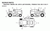Jonsered LRH13 (J8F13H36TB, 954130017) - Lawn & Garden Tractor (1998-12) Pièces détachées DECALS