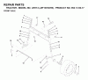 Jonsered LRH13 (J8F13H36TB, 954130017) - Lawn & Garden Tractor (1998-12) Listas de piezas de repuesto y dibujos FRONT AXEL