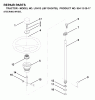 Jonsered LRH13 (J8F13H36TB, 954130017) - Lawn & Garden Tractor (1998-12) Listas de piezas de repuesto y dibujos STEERING
