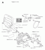 Jonsered CS2156 - Chainsaw (2007-03) Listas de piezas de repuesto y dibujos CHAIN BRAKE CLUTCH COVER #1