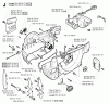 Jonsered CS2163 - Chainsaw (2003-05) Listas de piezas de repuesto y dibujos CRANKCASE