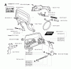 Jonsered CS2165 EPA - Chainsaw (2003-06) Listas de piezas de repuesto y dibujos CHAIN BRAKE CLUTCH COVER