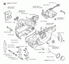 Jonsered CS2165 - Chainsaw (2005-05) Listas de piezas de repuesto y dibujos CRANKCASE