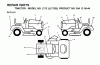 Jonsered LT12 (JLT12B, 954130044) - Lawn & Garden Tractor (2001-02) Ersatzteile DECALS