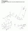 Jonsered LT12 (JLT12F, 954130072) - Lawn & Garden Tractor (2003-01) Listas de piezas de repuesto y dibujos MOWER LIFT / DECK LIFT