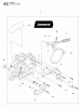 Jonsered CS2245 - Chainsaw (2009-02) Listas de piezas de repuesto y dibujos CHAIN BRAKE CLUTCH COVER