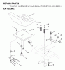 Jonsered LT13 (J81342C, 954130001) - Lawn & Garden Tractor (1998-12) Listas de piezas de repuesto y dibujos SEAT