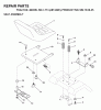 Jonsered LT13 (J81342E, 954130035) - Lawn & Garden Tractor (2000-02) Listas de piezas de repuesto y dibujos SEAT