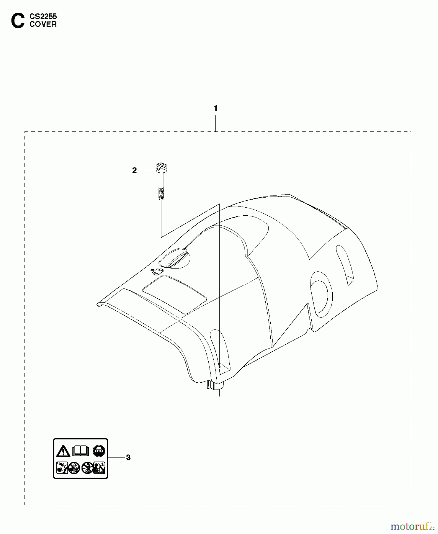  Jonsered Motorsägen CS2255 - Jonsered Chainsaw (2011-01) COVER