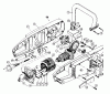 Jonsered EL14 - Chainsaw (1990-01) Spareparts MOTOR