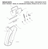 Jonsered ST 2106 (96191002004) - Snow Thrower (2008-08) Listas de piezas de repuesto y dibujos CONTROL PANEL DISCHARGE CHUTE #2