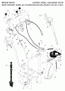 Jonsered ST 2109 E (96191001300) - Snow Thrower (2007-01) Listas de piezas de repuesto y dibujos CONTROL PANEL DISCHARGE CHUTE