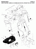 Jonsered ST 2109 E (96191001301) - Snow Thrower (2007-01) Ersatzteile HANDLE CONTROLS