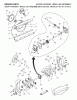 Jonsered ST 2109 E (96191002100) - Snow Thrower (2007-10) Listas de piezas de repuesto y dibujos AUGER HOUSING IMPELLER