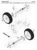 Jonsered ST 2109 E (96191002102) - Snow Thrower (2007-10) Listas de piezas de repuesto y dibujos WHEELS TIRES