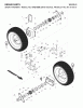 Jonsered ST 2109 E (96191002103) - Snow Thrower (2007-10) Listas de piezas de repuesto y dibujos WHEELS TIRES