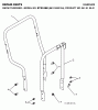 Jonsered ST 2109 E (96191002105) - Snow Thrower (2008-08) Listas de piezas de repuesto y dibujos HANDLE #1