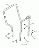 Jonsered ST 2109 E (96191004001) - Snow Thrower (2010-08) Listas de piezas de repuesto y dibujos HANDLE #1