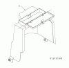 Jonsered ST 2109 E (96191004003) - Snow Thrower (2011-07) Listas de piezas de repuesto y dibujos CHASSIS ENGINE PULLEYS #4