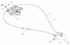 Jonsered ST 2109 E (96191004003) - Snow Thrower (2011-07) Listas de piezas de repuesto y dibujos CONTROL PANEL DISCHARGE CHUTE #1