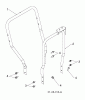 Jonsered ST 2109 E (96191004003) - Snow Thrower (2011-07) Listas de piezas de repuesto y dibujos HANDLE #5