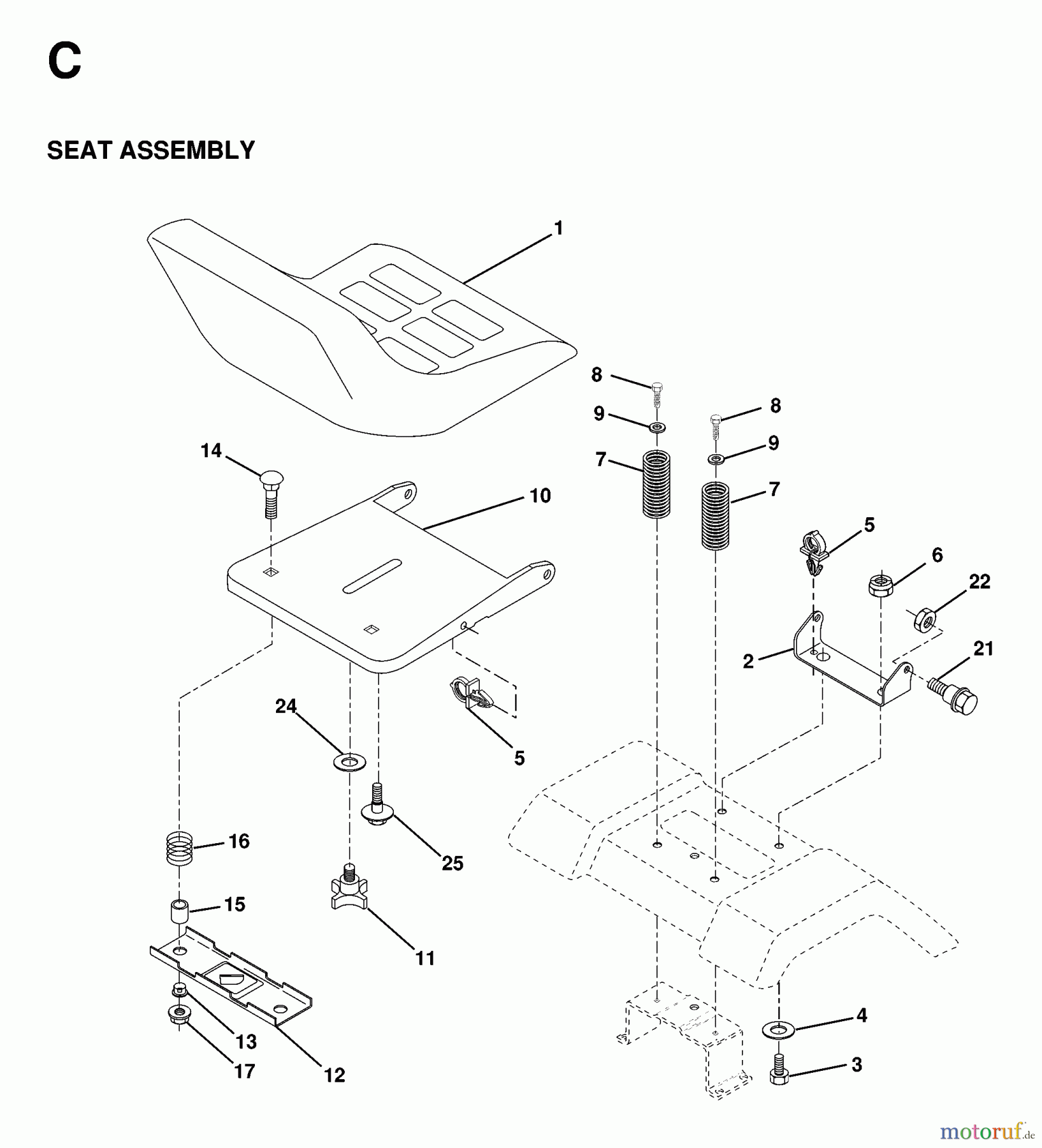  Jonsered Rasen  und Garten Traktoren LT13 - Jonsered 42