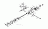 Jonsered ST 2111 E (96191002204) - Snow Thrower (2008-09) Listas de piezas de repuesto y dibujos DRIVE #2