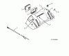 Jonsered ST 2111 E (96191002204) - Snow Thrower (2008-09) Listas de piezas de repuesto y dibujos HANDLE #1