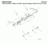 Jonsered ST 2111 E (96191002205) - Snow Thrower (2008-08) Spareparts HANDLE #1