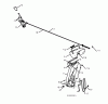 Jonsered ST 2111 E (96191004104) - Snow Thrower (2012-10) Listas de piezas de repuesto y dibujos CONTROL PANEL DISCHARGE CHUTE #1
