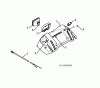 Jonsered ST 2111 E (96191004106) - Snow Thrower (2012-08) Listas de piezas de repuesto y dibujos HANDLE CONTROLS B