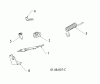 Jonsered ST 2111 E (96191004106) - Snow Thrower (2012-08) Listas de piezas de repuesto y dibujos HANDLE CONTROLS C
