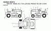 Jonsered LT13A (JLTA13B, 954130046) - Lawn & Garden Tractor (2001-02) Ersatzteile DECALS