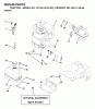 Jonsered LT13A (JLTA13C, 954130046) - Lawn & Garden Tractor (2001-09) Listas de piezas de repuesto y dibujos ENGINE CUTTING EQUIPMENT